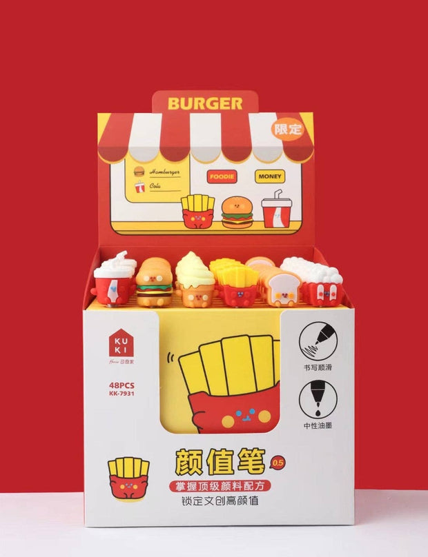 Burger Fast Food Gel Pen