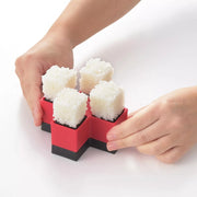 AKEBONO Cube Block Rice Ball Maker