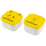 SKATER Anibacterial Divider Containers for Lunch Box - Pikachu