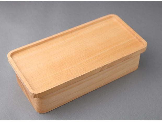 Natural Wooden Hollow Lunch Bento Box