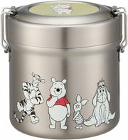 SKATER Cafe Bowl Stainless Steel Vacuum Insulation Food Jar 600 ml - Winnie the Pooh