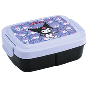 SKATER Divided Lunch Box-  Kuromi (840ml)