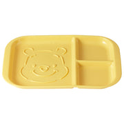 SKATER Pooh Divided Toast Plate