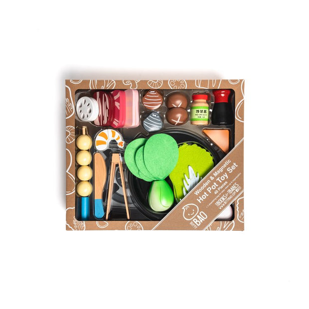 Wooden Hot Pot Toy 木質火鍋玩具