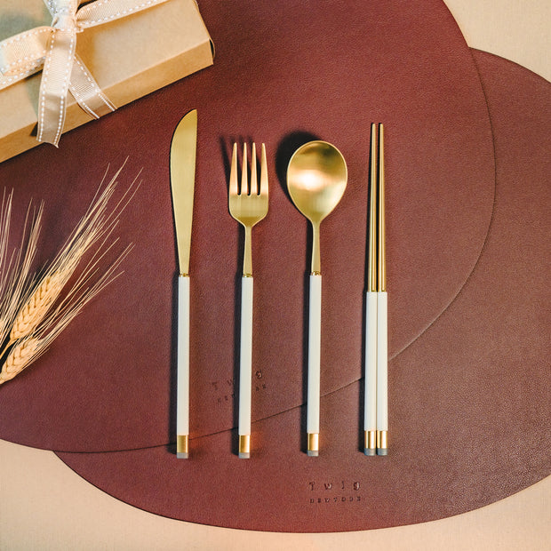 Kara Gold Fusion Dining Gift Set