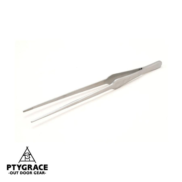 Fine-Tip Stainless Steel Kitchen Tongs (2 Sizes)