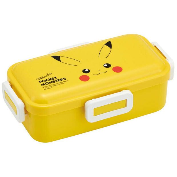 SKATER Antibacterial Domed-Shaped Lid Divided Lunch Box (530ml) - Pikachu