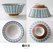 Mino ware Jujyu Donburi Bowl (5 Colors)