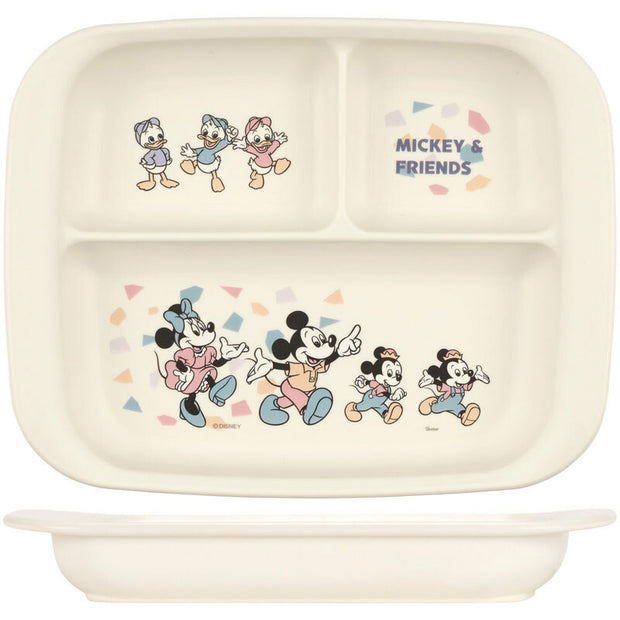 Baby Toddler Divided Plate - Mickey & Friends