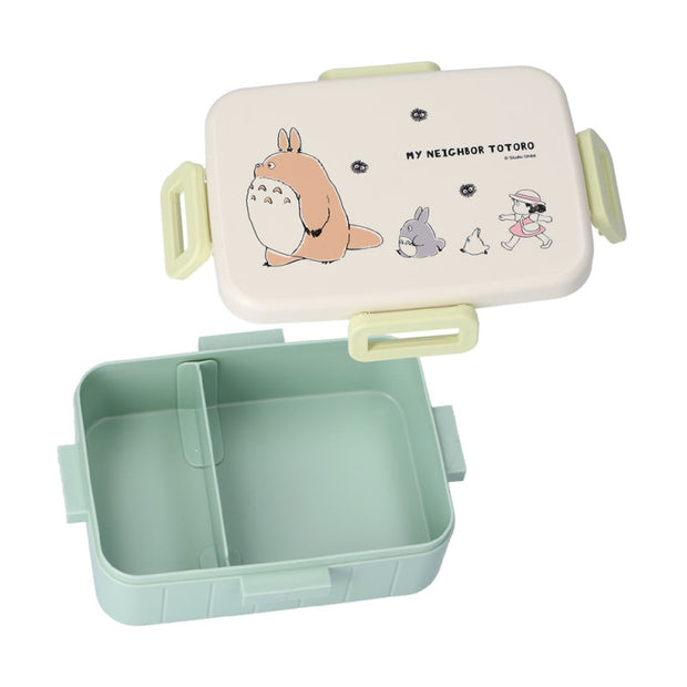 SKATER My Neighbor Totoro Divided Antibacterial Lunch Box (650ml) 日本輕量樂扣式分隔保鮮便當盒