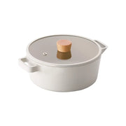 FIKA 2.7QT Stock Pot with Glass Lid (8.7")