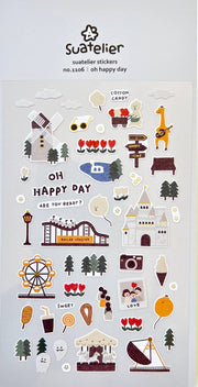 OH HAPPY DAY STICKERS