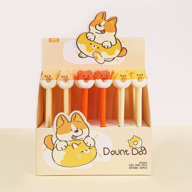 Donut Dog Gel Pen